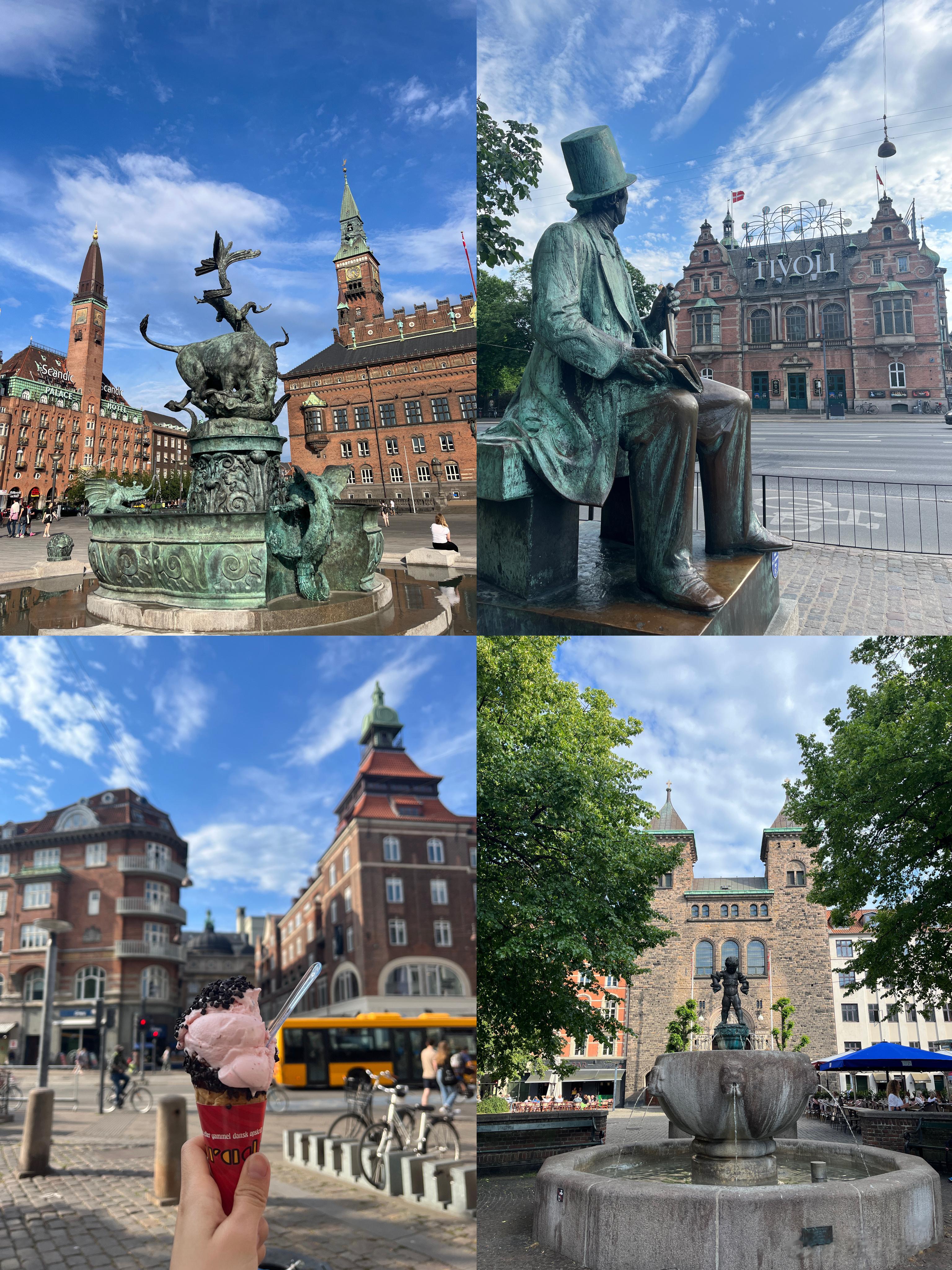 🇩🇰 Copenhagen在丹麦五十公里骑行，我们穿过满是木香的森林又骑车追