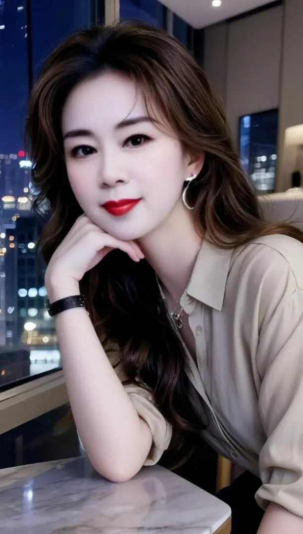 AI窗畔生活照 ai创作