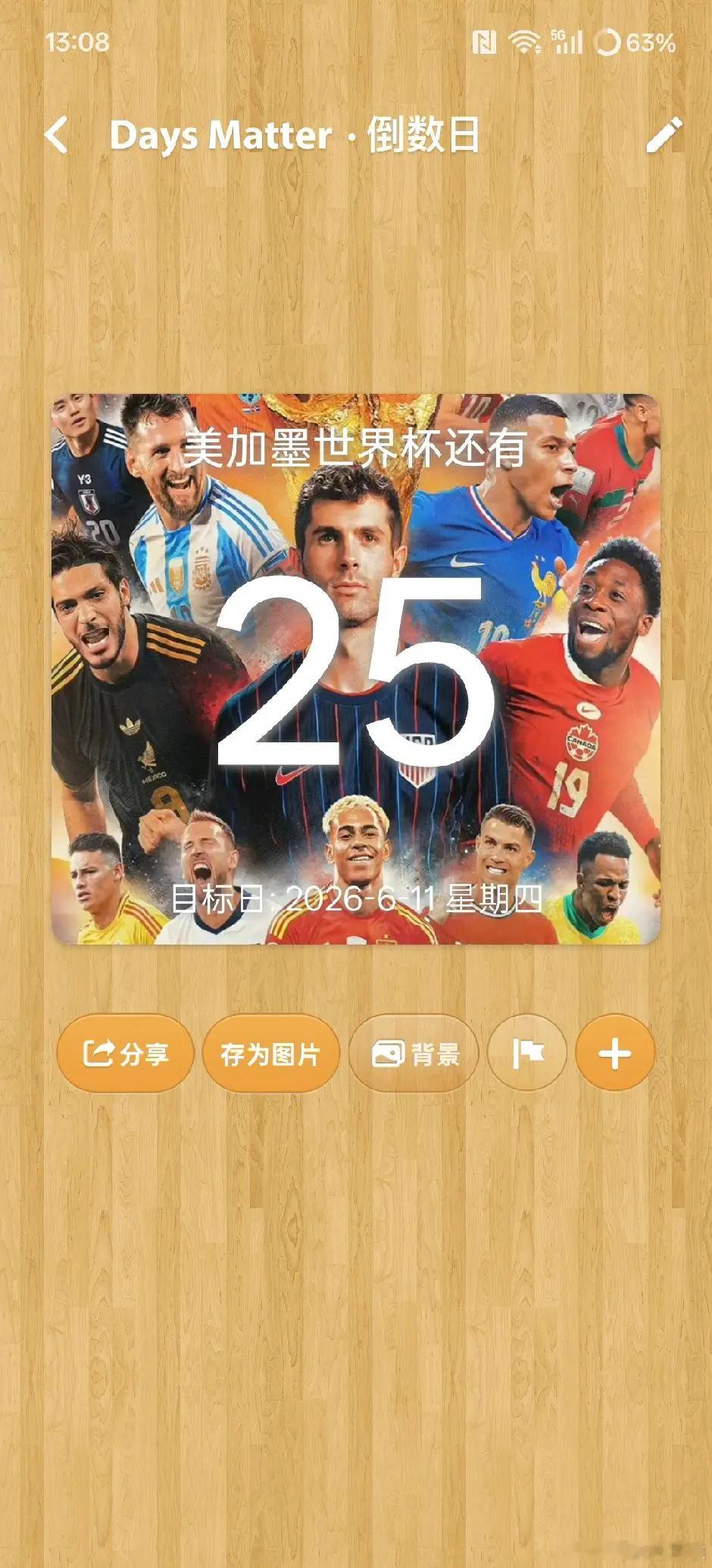倒计时25天。世界杯2026赛程⚽ 