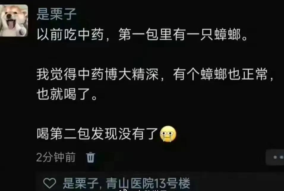 这个？没听说蟑螂可以入药