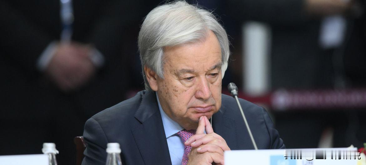 乌克兰真的是疯了，联合国秘书长因参加金砖国家峰会而被禁止进入乌克兰！
刚被以色列