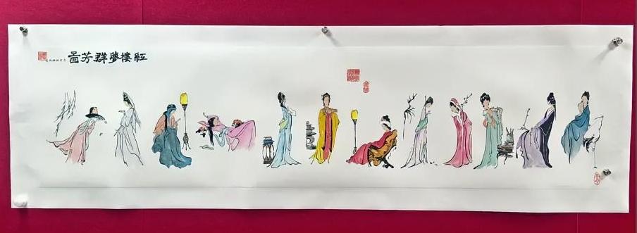上色以后是这样的。
看起来顺眼多了[大笑]