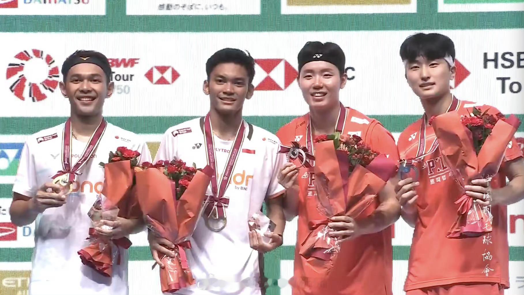 🏸日本公开赛🇨🇳国羽1️⃣冠1️⃣亚收官！★男单：🏆小波波夫🇫🇷｜?