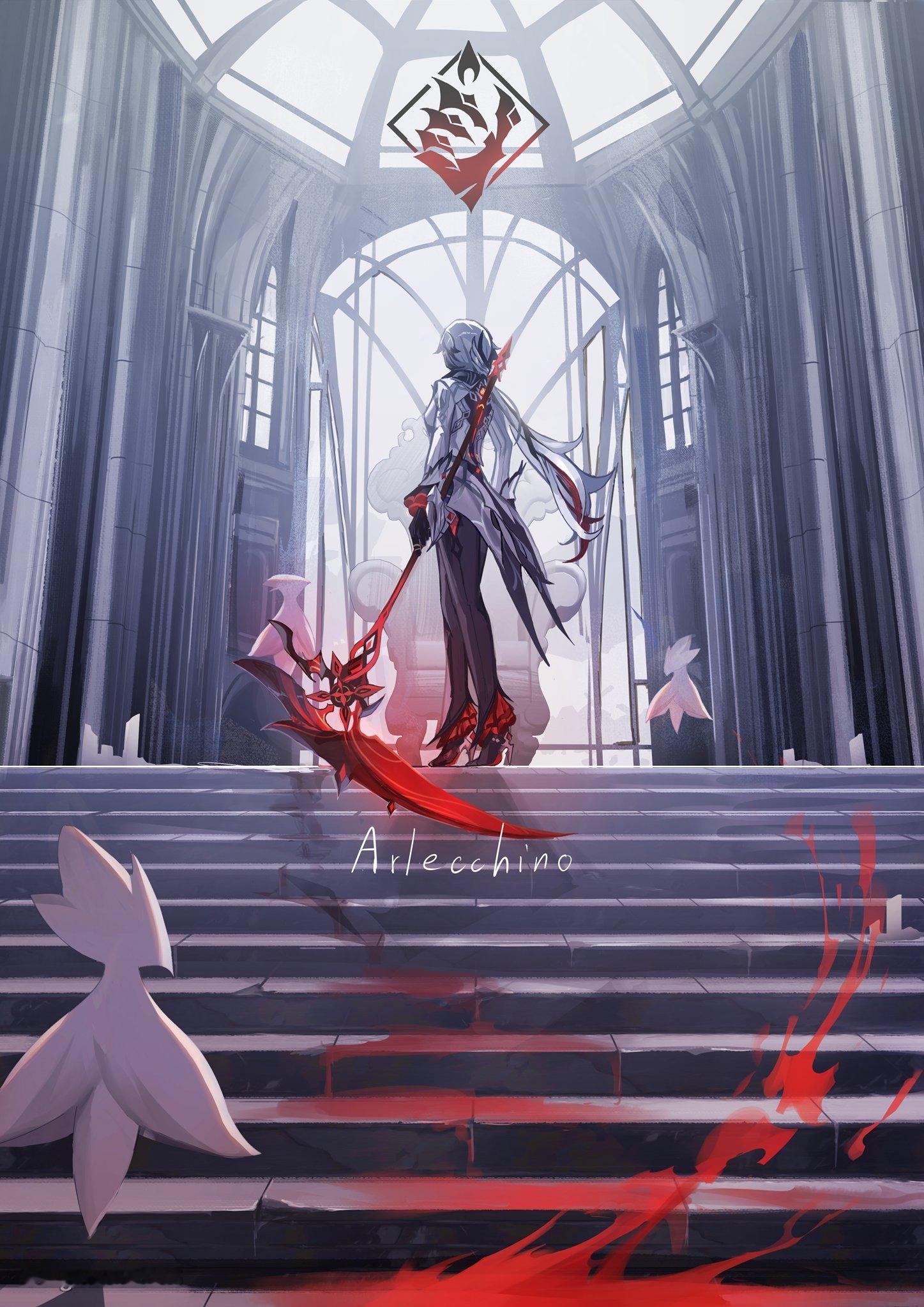 愚人众执行官仆人cr:画师 sagittarius3215#原神##原神4.8版