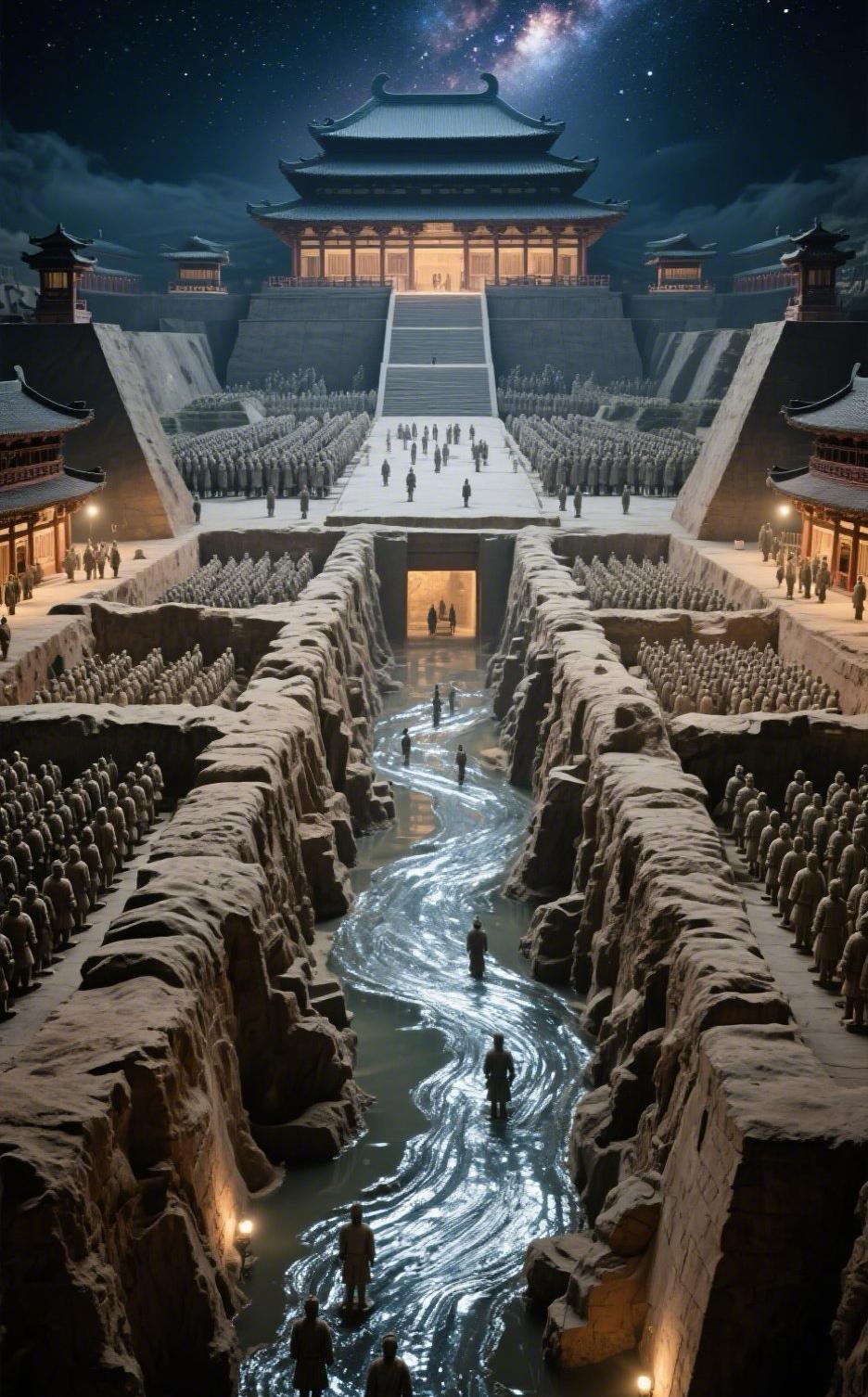 2011年，有人在秦始皇祖陵发现一个盗洞，专家下去一看傻眼了，盗墓贼的手法堪比考