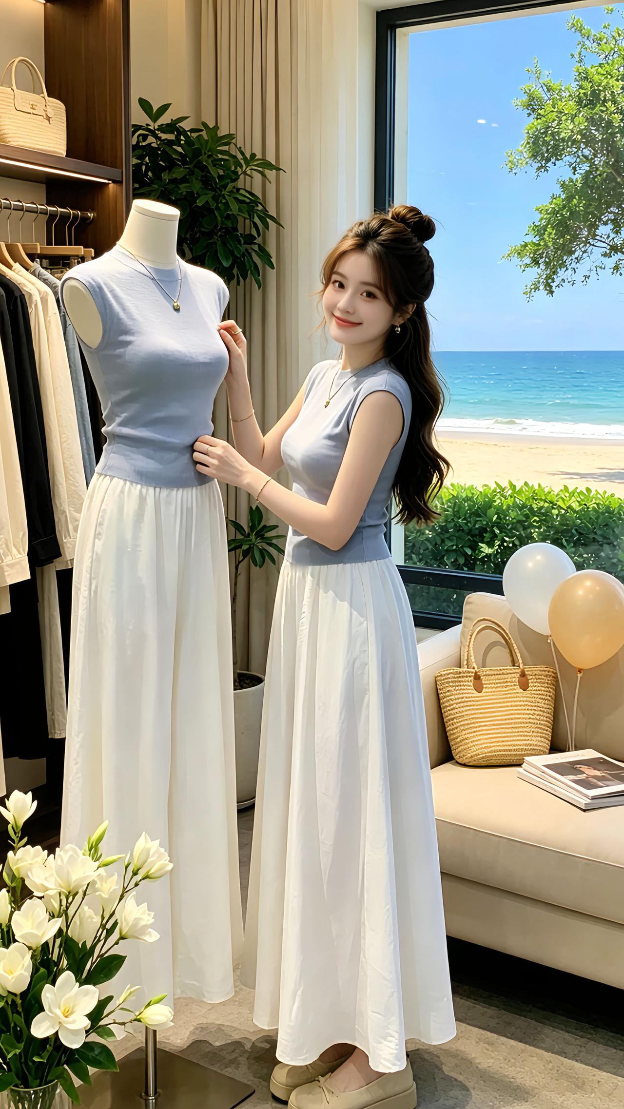 入夏穿搭越简单越好看 夏日舒适穿搭 夏日通勤休闲穿搭 夏日穿搭主打一个极简 夏日