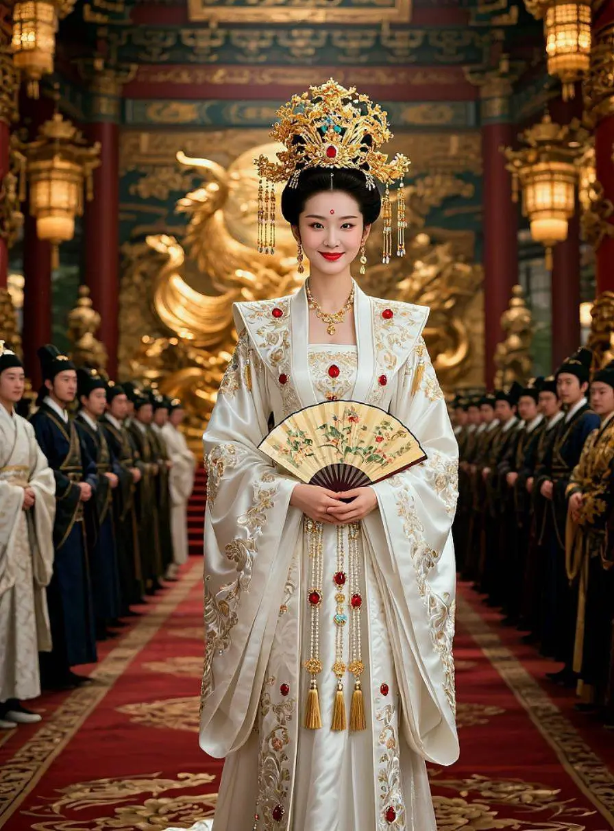 AI唐风皇后写真