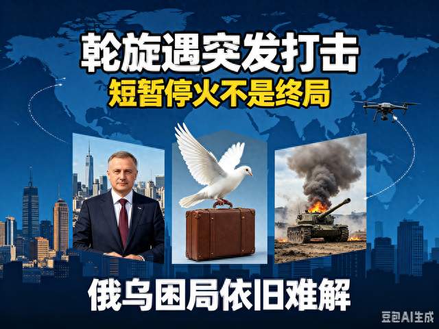美特使赴俄斡旋遇突发打击，短暂首都停火之下俄乌困局依旧难解