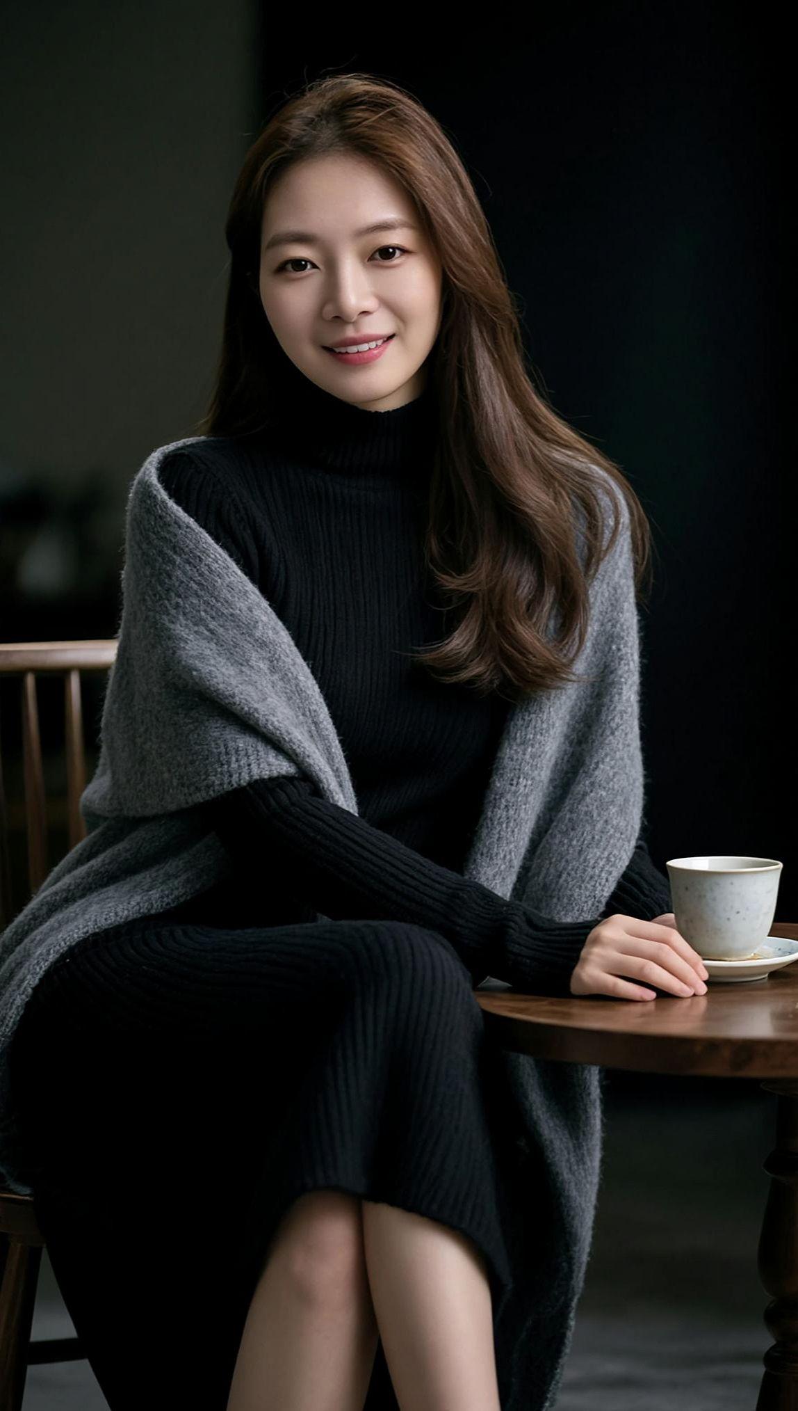 AI暖调氛围感写真 少女写真清纯甜美 高级感穿搭 气质女神抖音ai创作