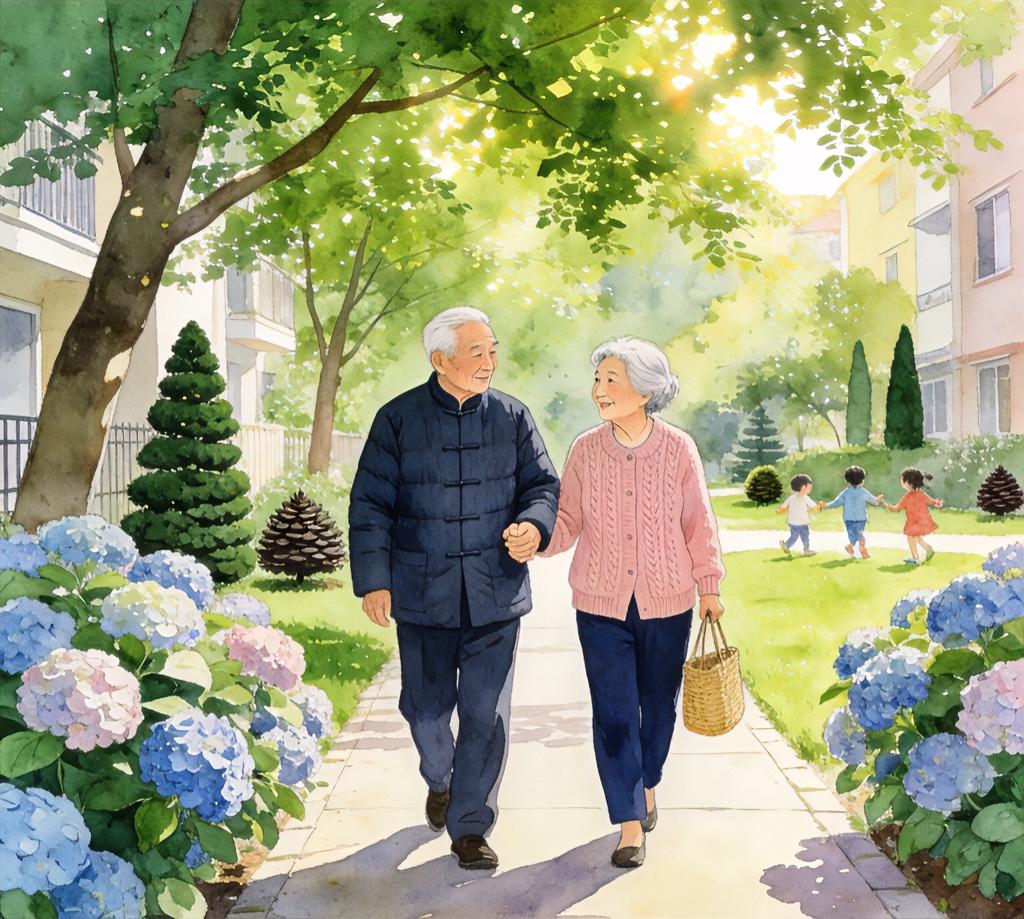 晚年最好的养生：原来是这样的
俗话说：“少年夫妻老来伴。”人老了，最好的长寿药不