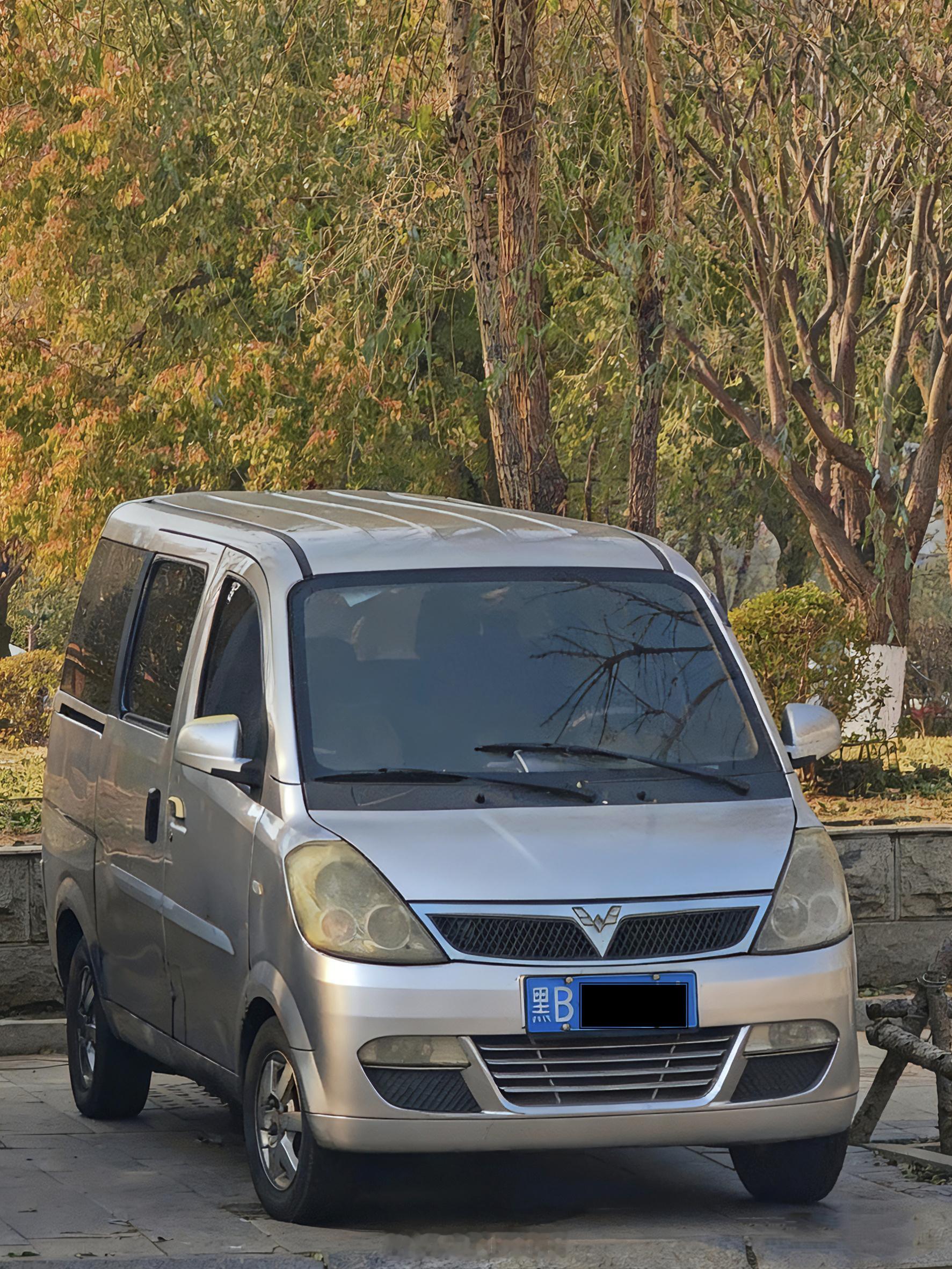 五菱鸿途，微面也并非低端。U型大嘴格栅，全系4缸机，高配中排带独立座椅可旋转，带