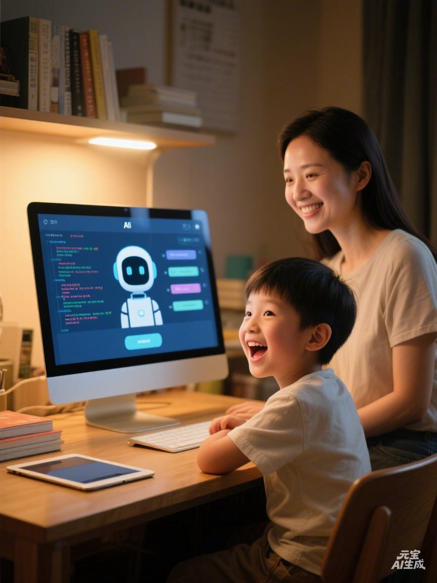 [Ai时代已来了，你的孩子在做什么]

看到这张图你有什么感想，当别人家的孩子都