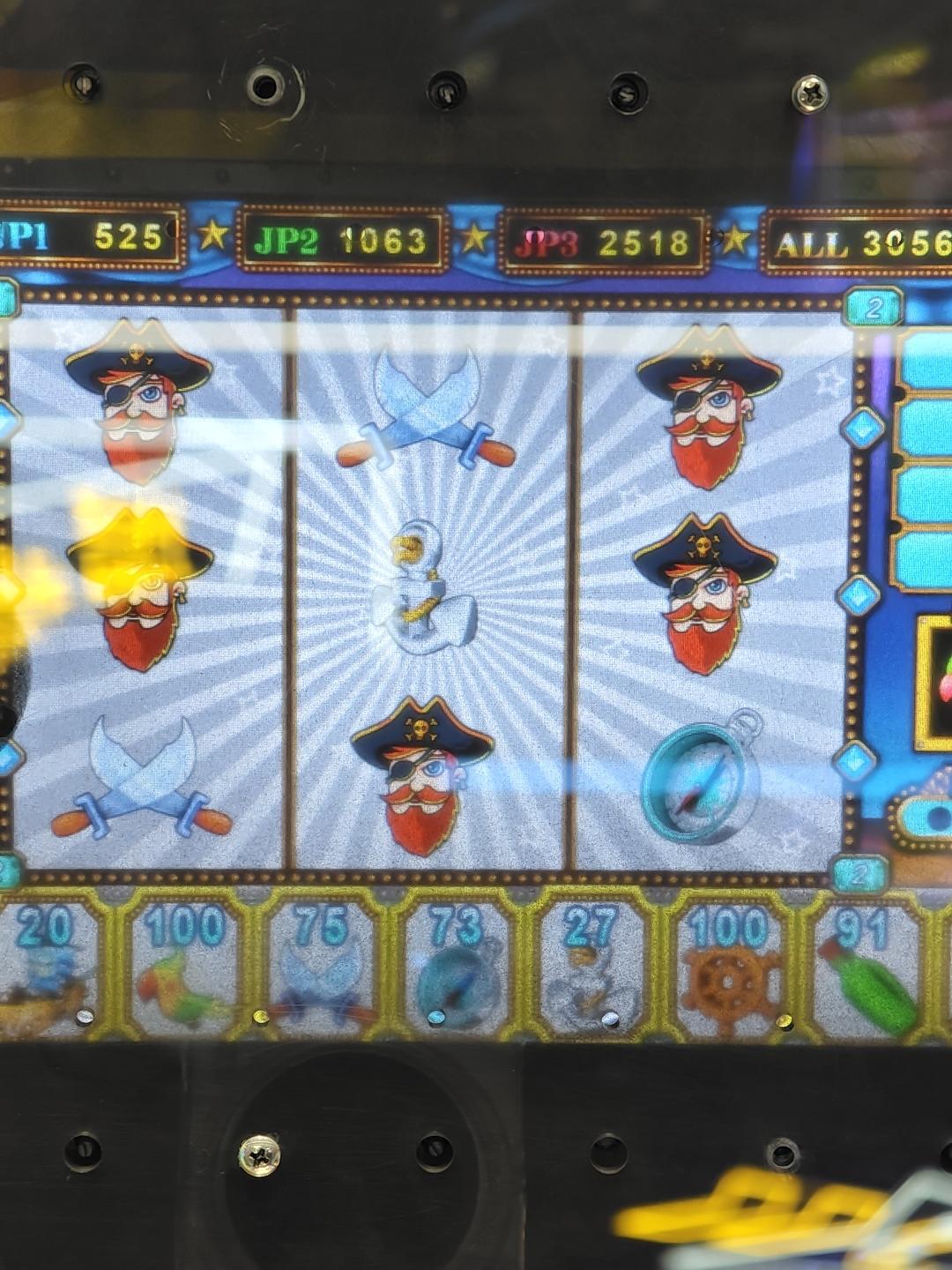 海盗船长推币机