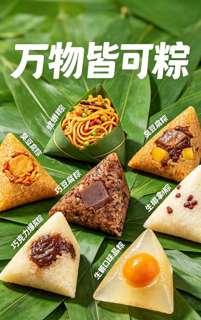 好的，开头已收到。请看续写内容：

“完整榜单，今年粽子有点‘潮’。”

别急着