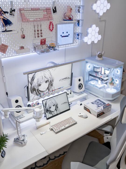 电竞房装机建议，纯白色主机才是颜值的神！