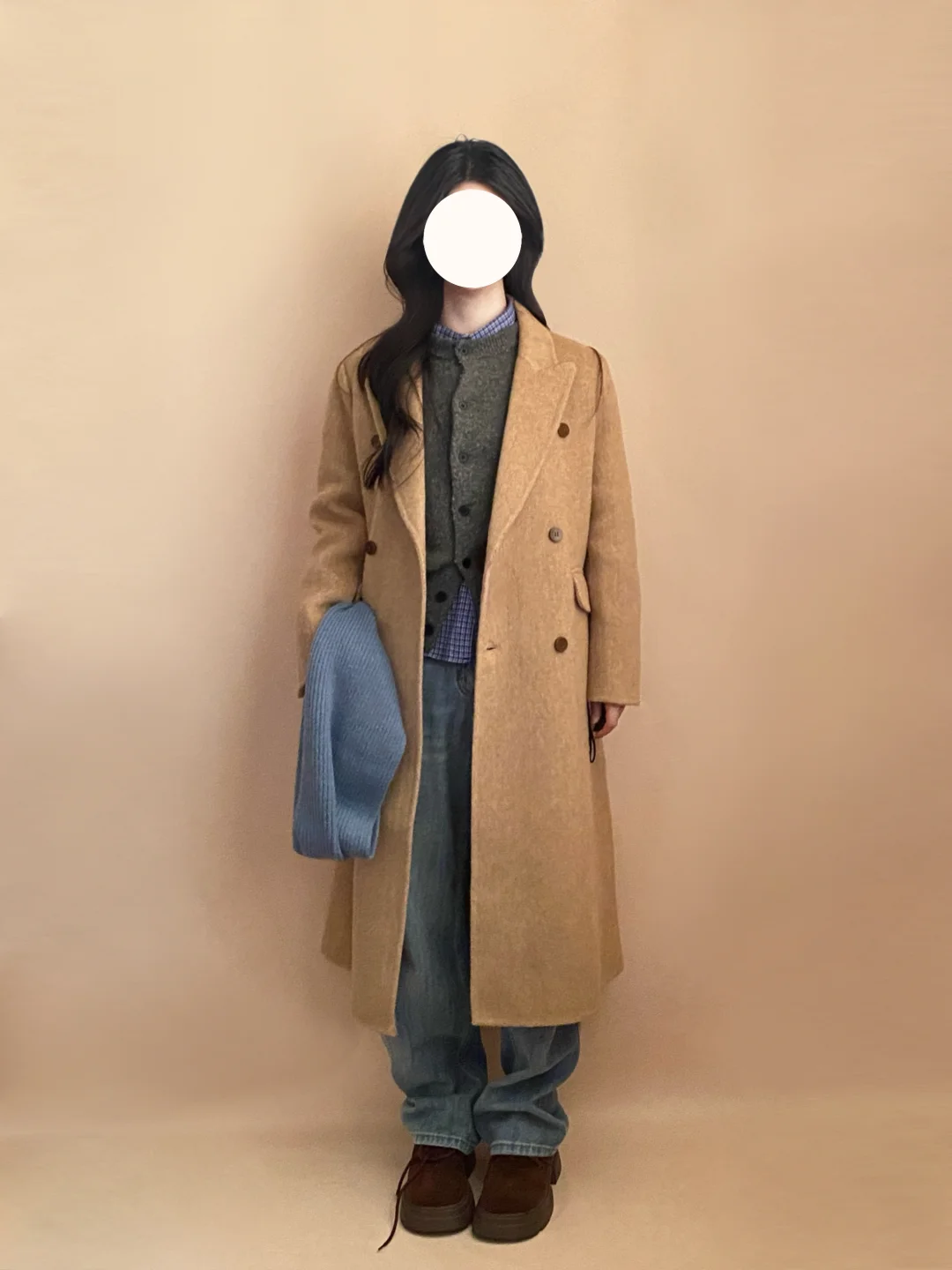 150cm小个子秋冬大衣通勤思路，实用不简约