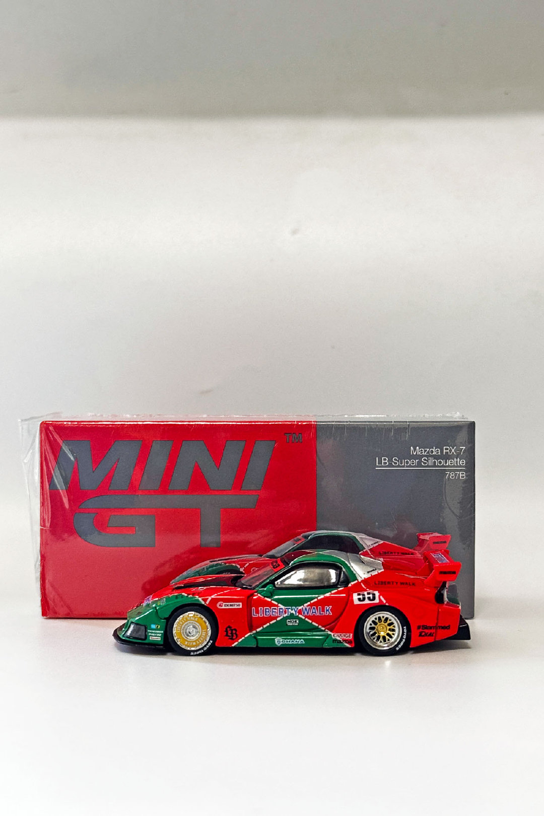 MINIGT 990号 LBWK 马自达RX-7 FD3S LB-Super S