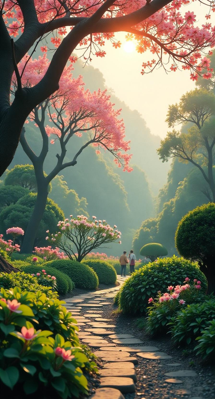 清明时节，茶农忙碌采摘新茶，嫩绿茶叶映山间，清香四溢，春意盎然，丰收在望。