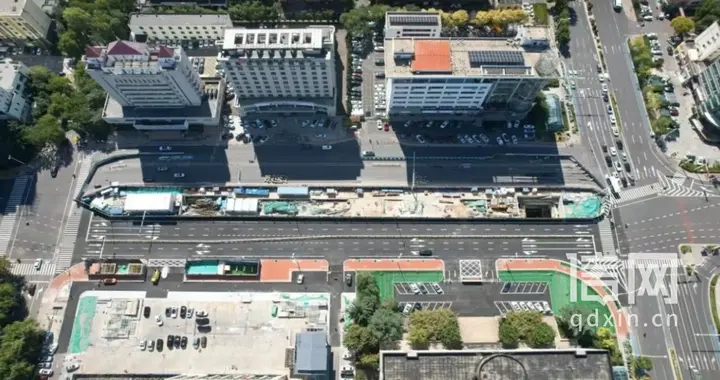 交通调流落地 青岛地铁9号线正阳中路站施工进入新阶段