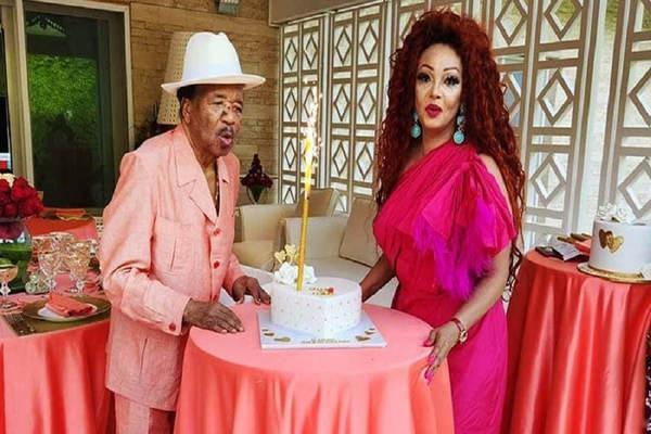 91岁的喀麦隆总统保罗和香塔尔・比亚在庆祝结婚 30 周年
去年是保罗・比亚和香