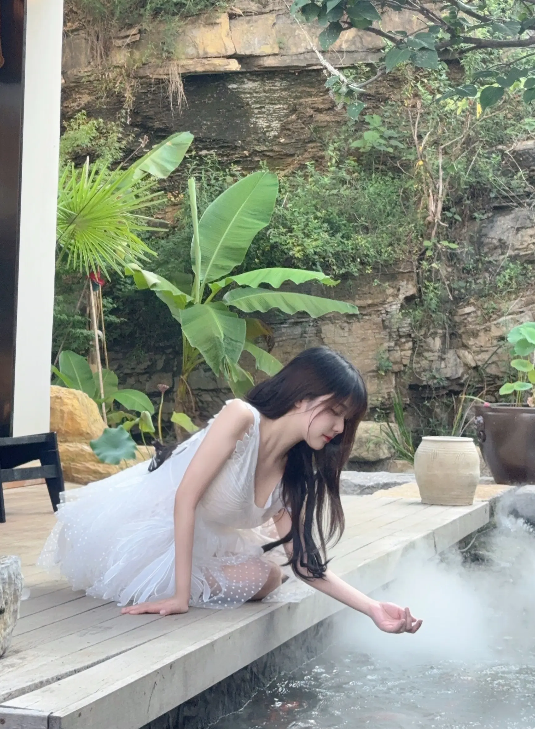 “拍下幸福的瞬间这样我也站在幸福里。”