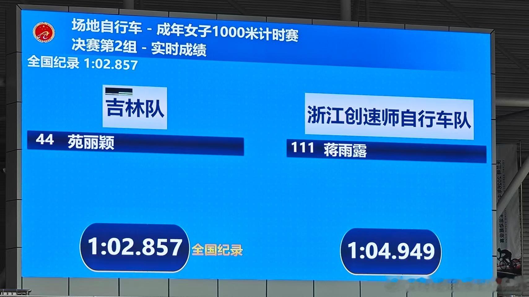 场地自行车 场地自行车全锦赛，苑丽颖打破女子1公里计时赛世界纪录！（感谢的现场谍