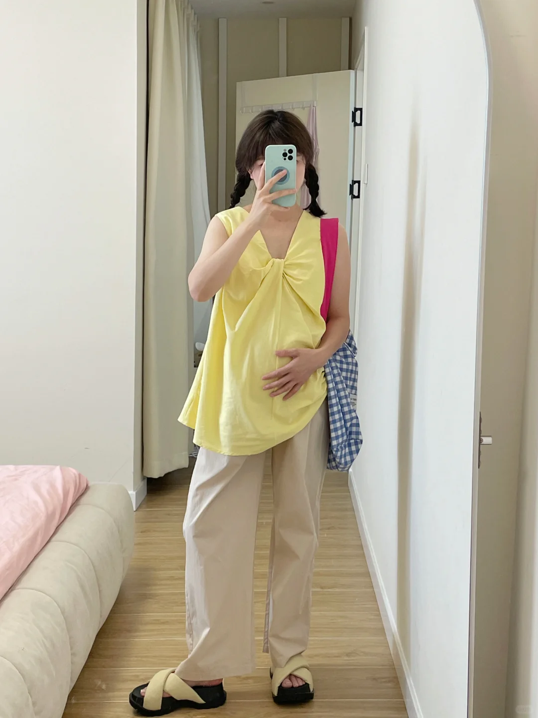 小个子孕妈，简简单单就很舒服～