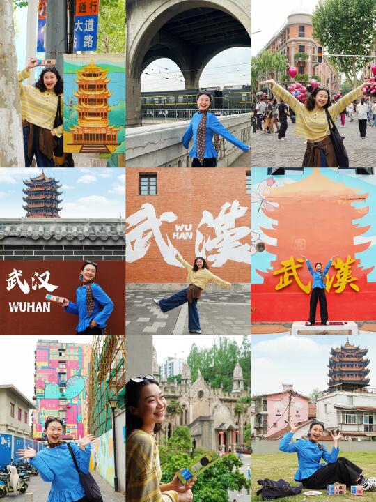 武汉三日citywalk！发现好多意外出片打卡位！