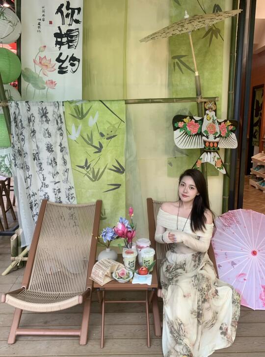 在福州烟台山！！春日限定🍃反复爱上🍵