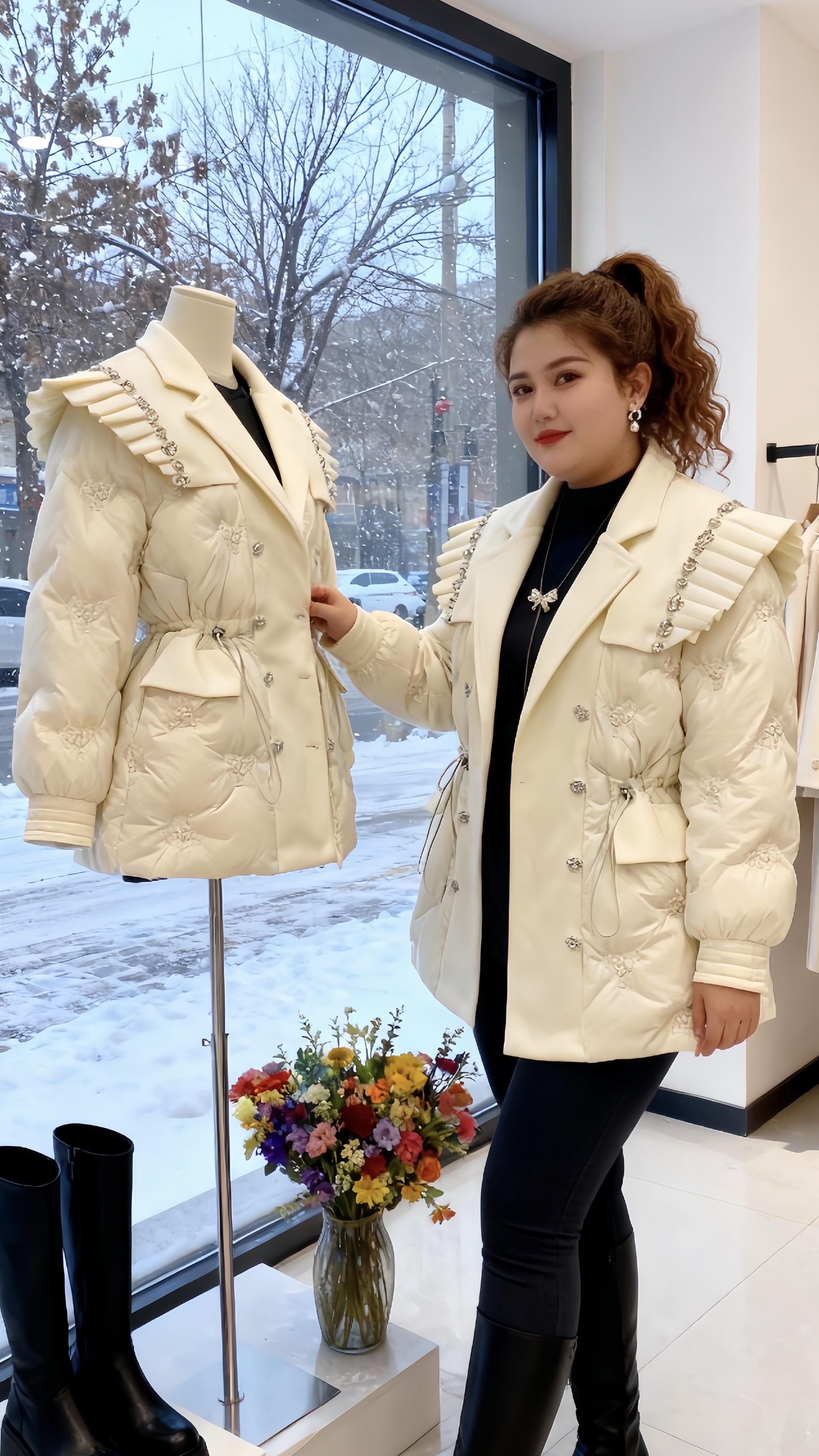 大码女装 保暖穿搭 这个冬天不怕冷 大码女装 我要上热们