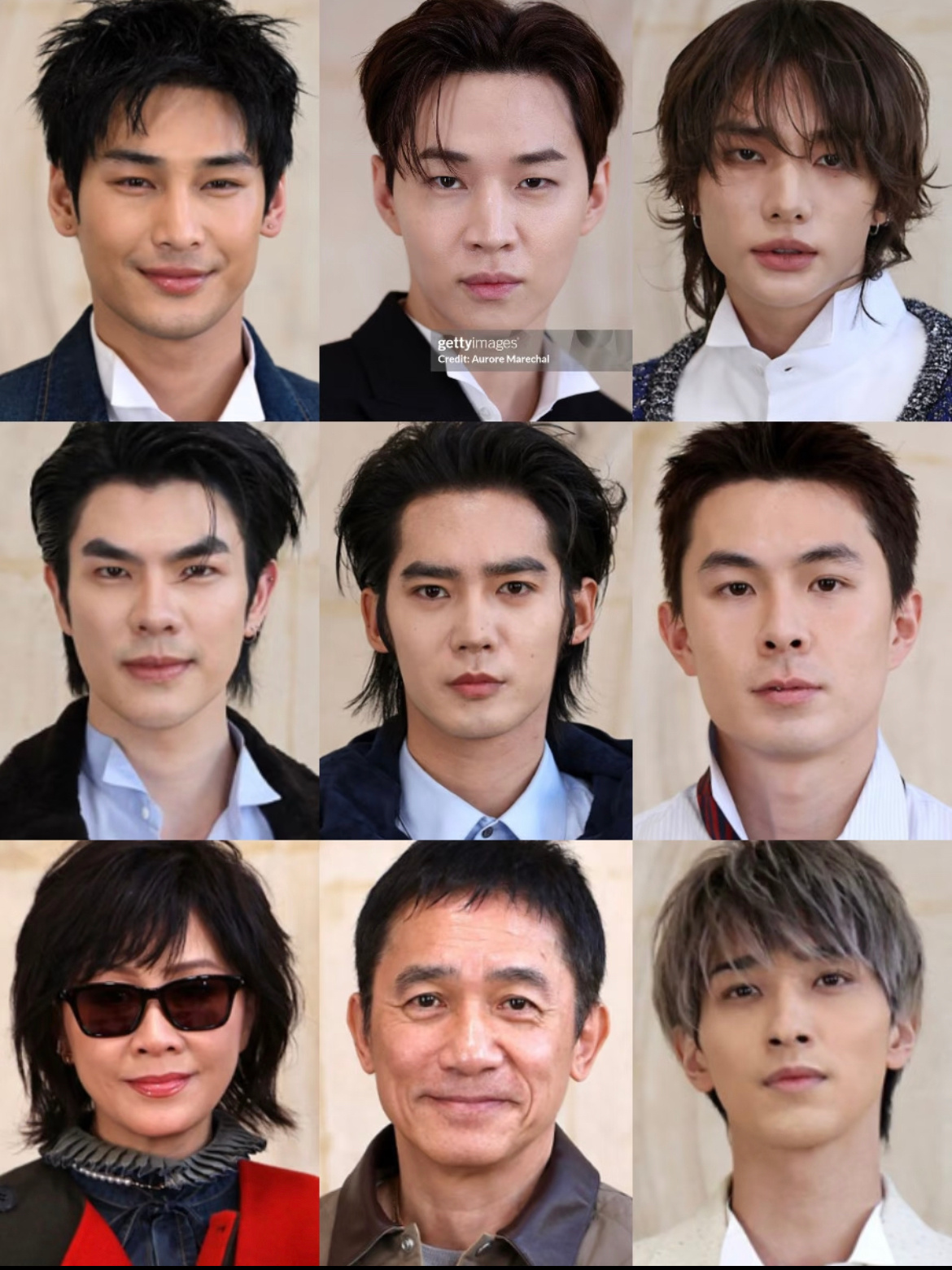 迪奥Dior大秀G社怼脸生图已出🎊梁朝伟、刘嘉玲、于适、刘宪华、黄铉辰、罗伯特