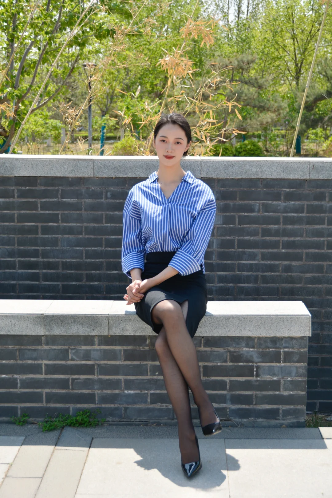 穿高跟鞋的女人从不服输