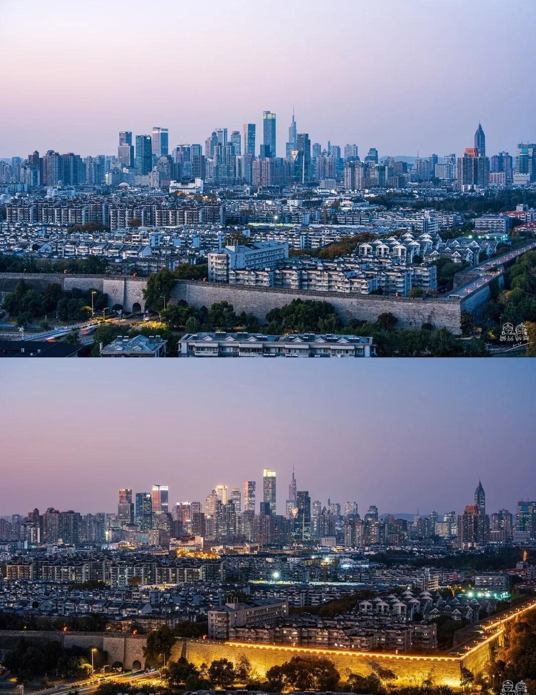 南京紫峰大厦雨花门机位的跟风打卡
降温之后的南京，能见度又稍稍好转了一些，所以又