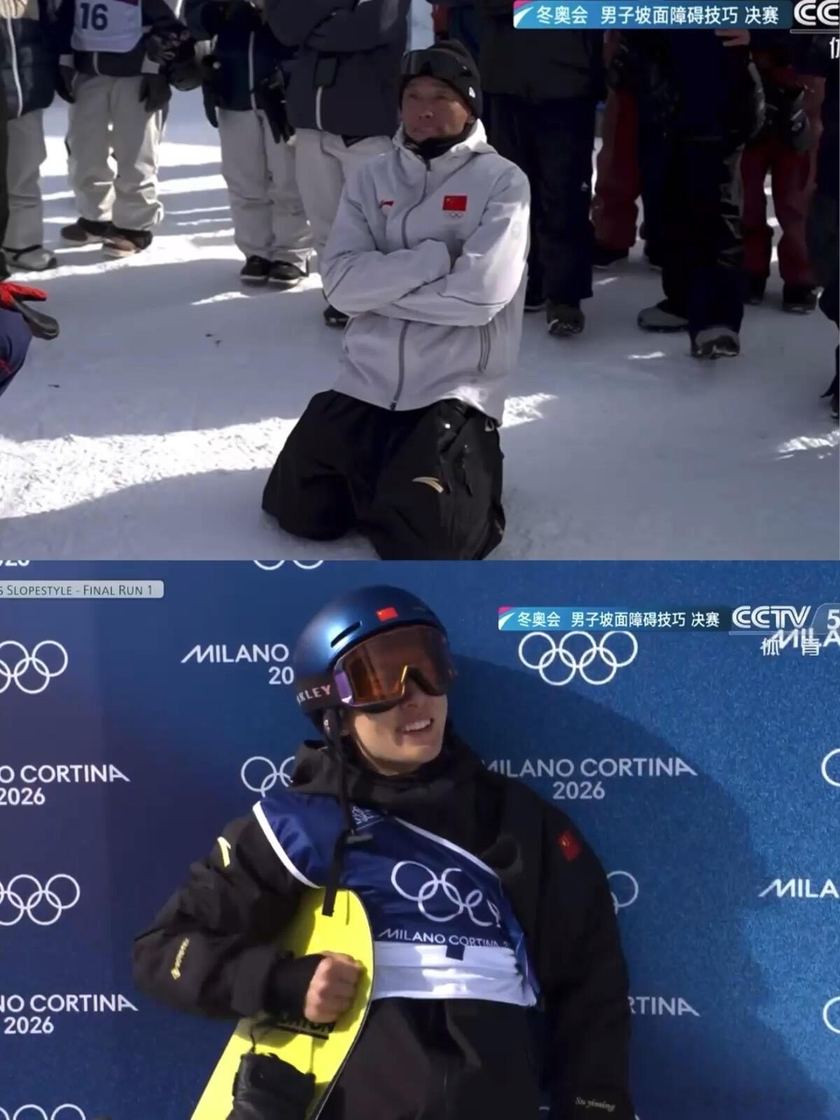 苏翊鸣首轮排第一苏翊鸣太棒了，今天的生日礼物一定要拿到！ 