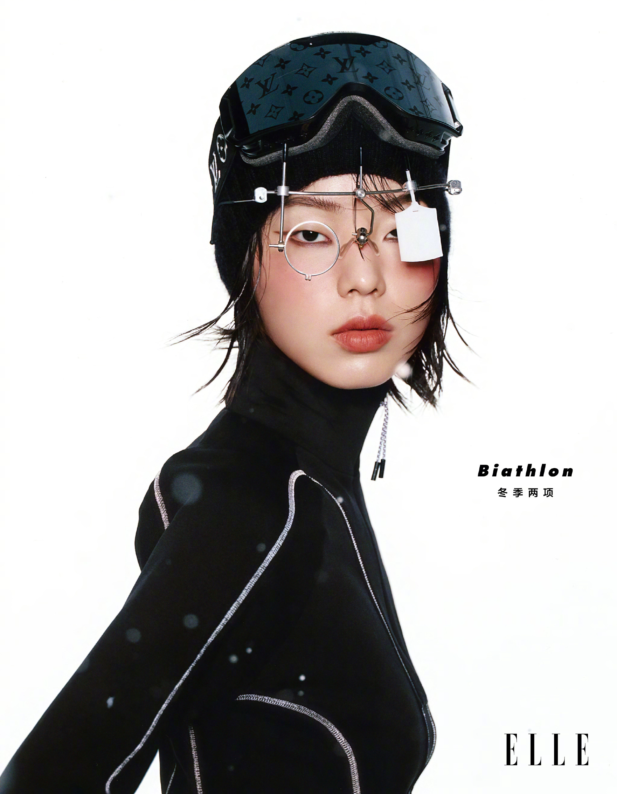 2026年米兰冬奥会将如期而至ELLE以冬奥会官方赛程为题拍摄了16个“比赛项目