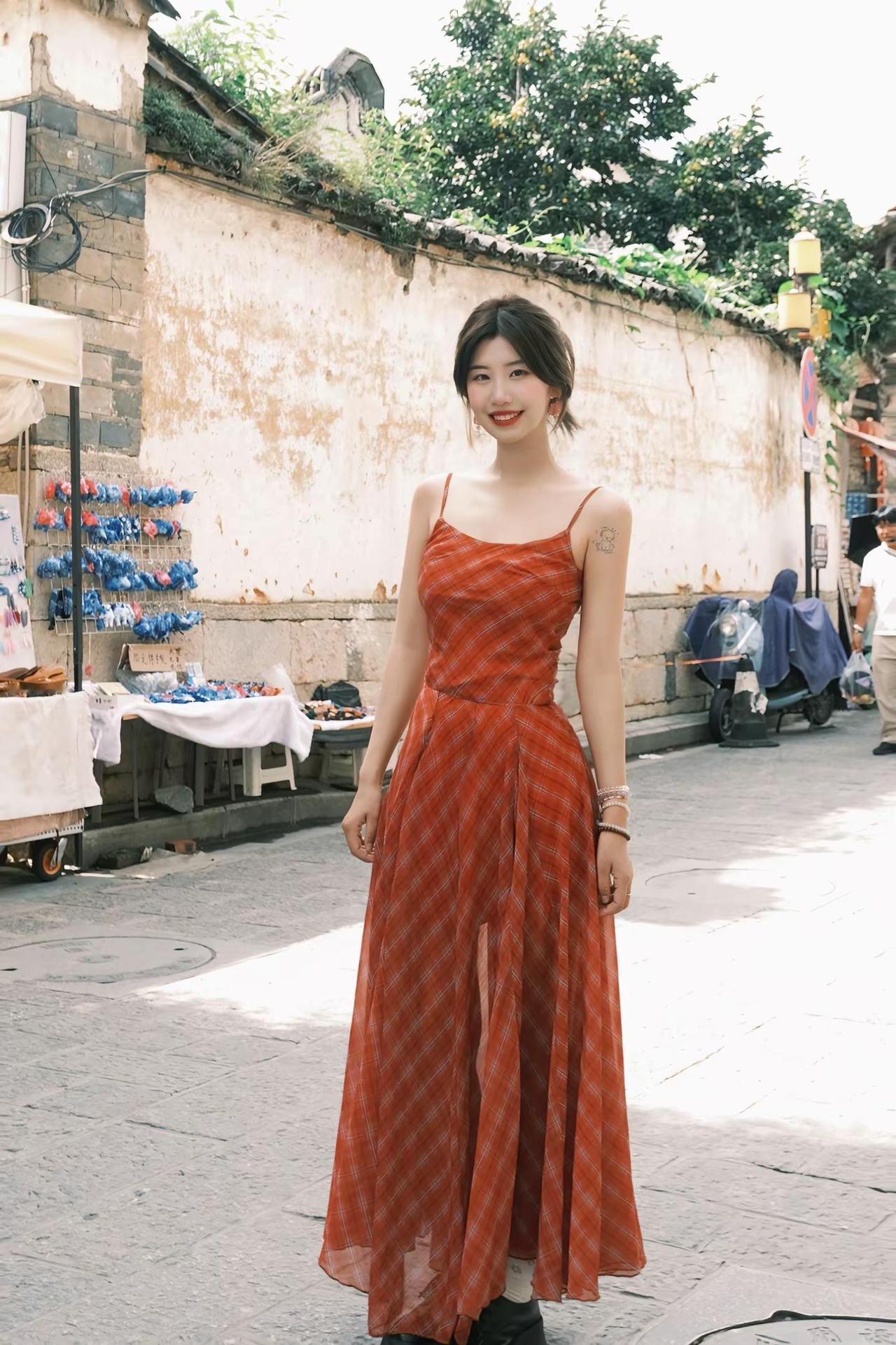 春天在我心里发芽。旅行穿搭 云南 喜洲古镇 云南穿搭攻略