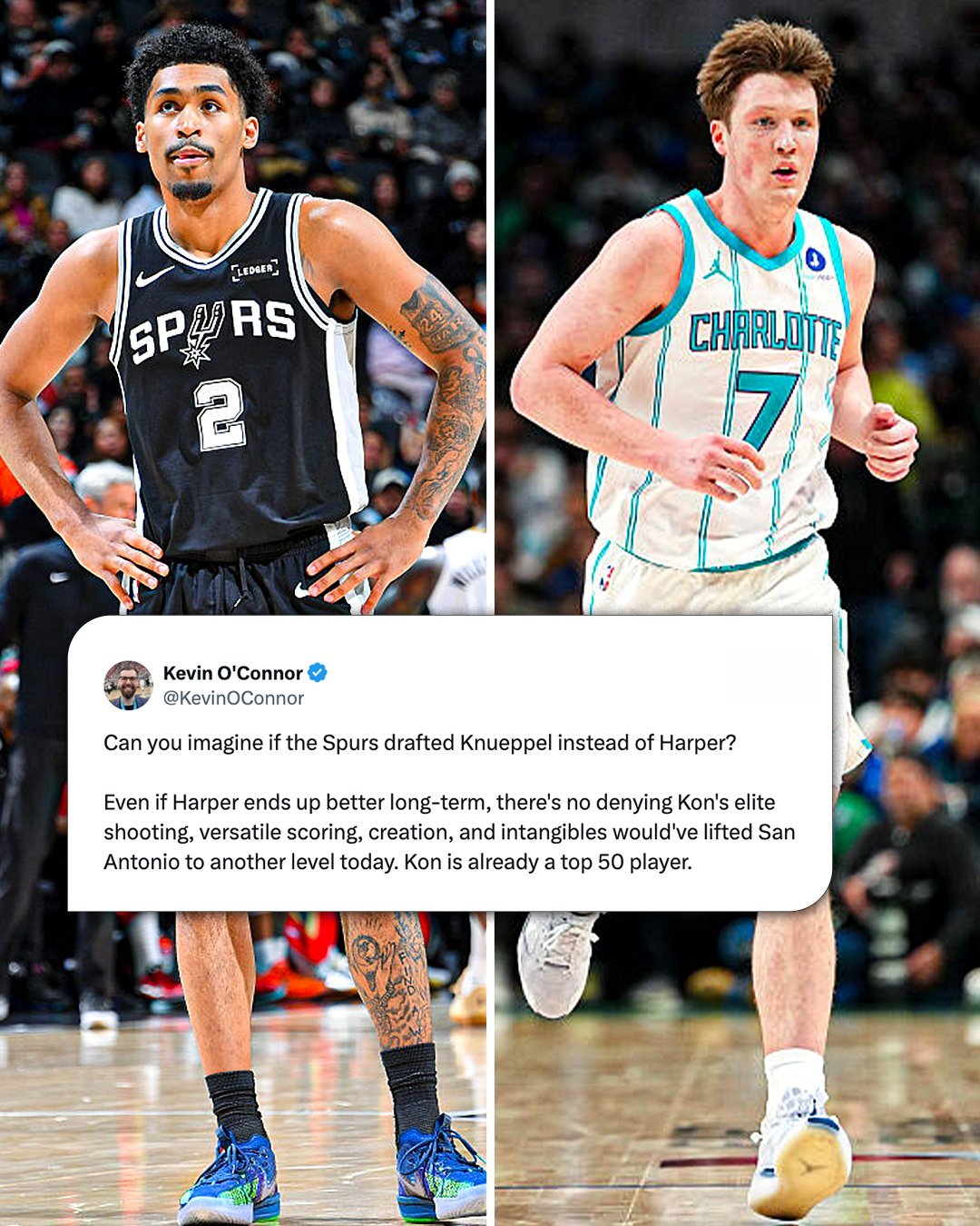 凯文奥康纳这个想法很大胆啊不过马刺如果选了康神……真不敢想黄蜂有哈珀也可以甩卖三