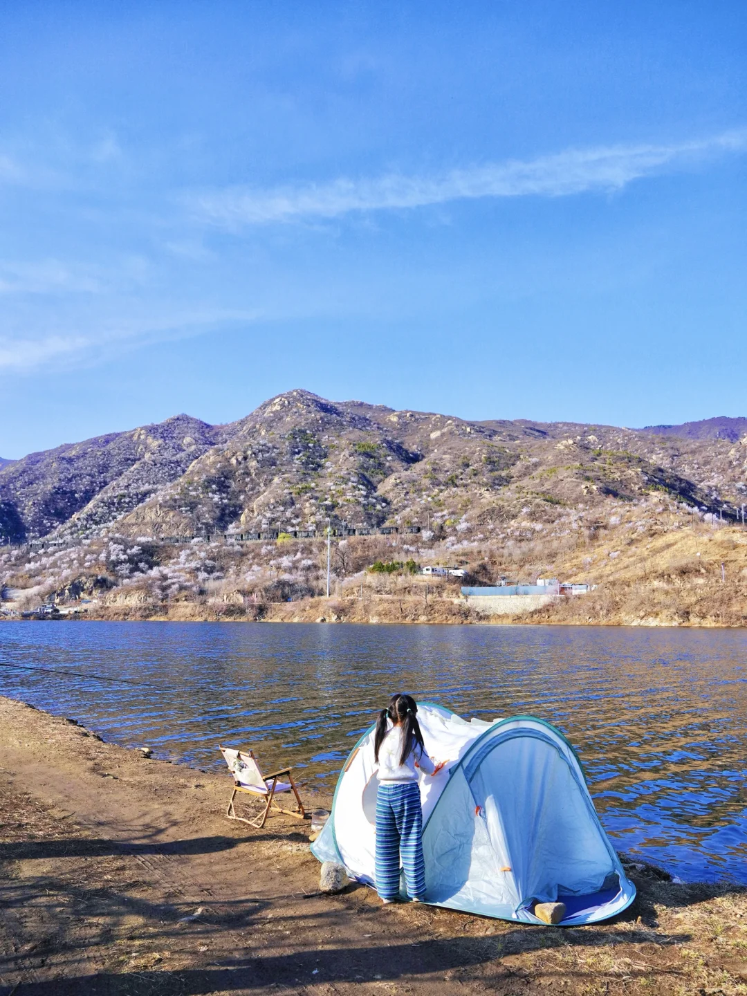 怀柔沙峪口的春天🌸此刻美的具象化了…