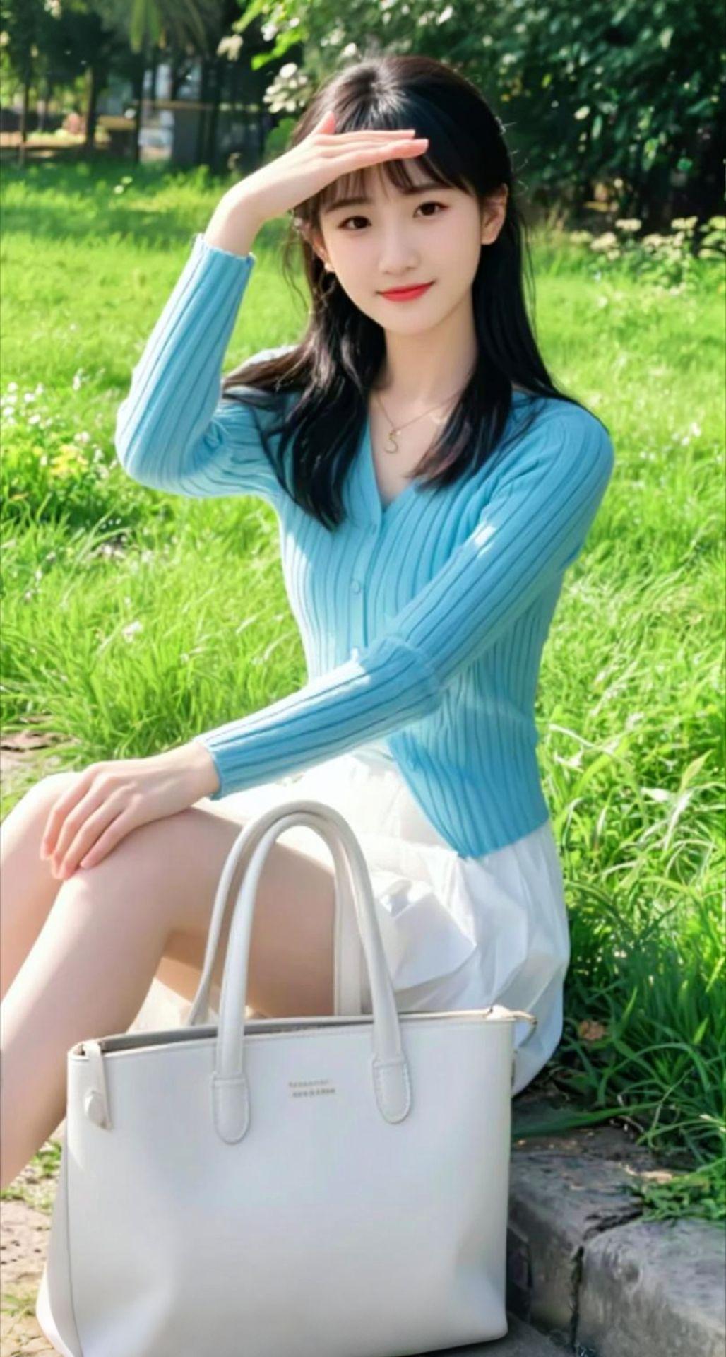 AI扩图 AI盛夏清新照