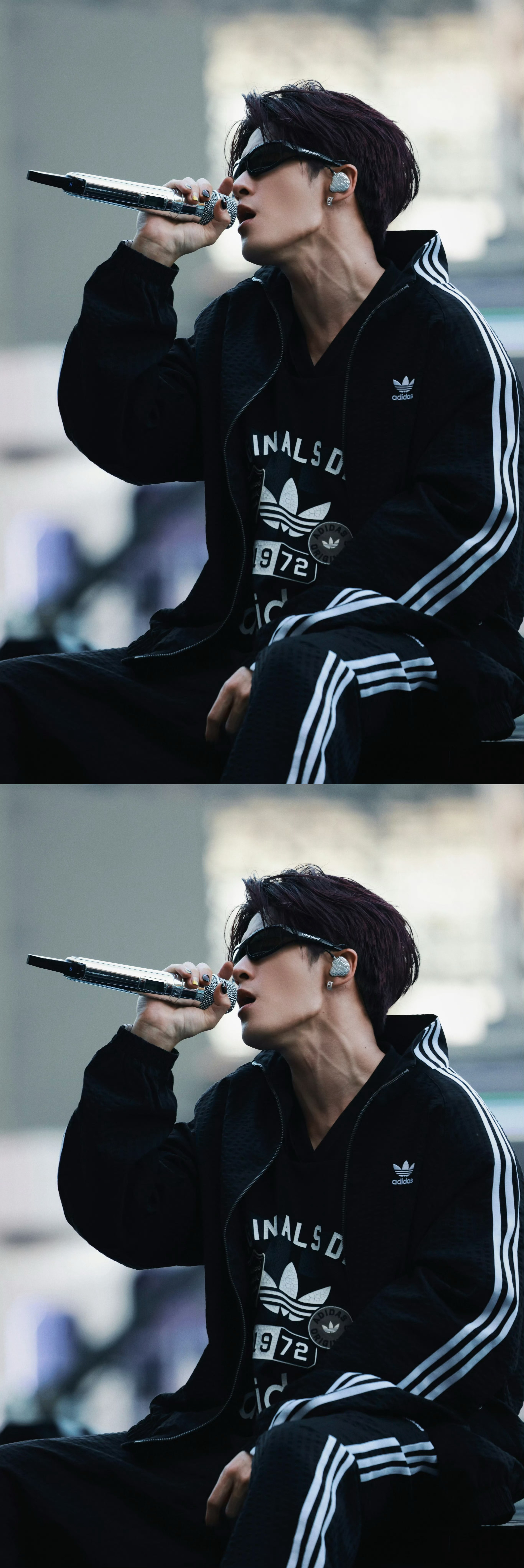 檀健次跨年彩排照 檀健次湖南卫视跨年彩排照 巨星登场 酷到没边了檀健次的舞台就是