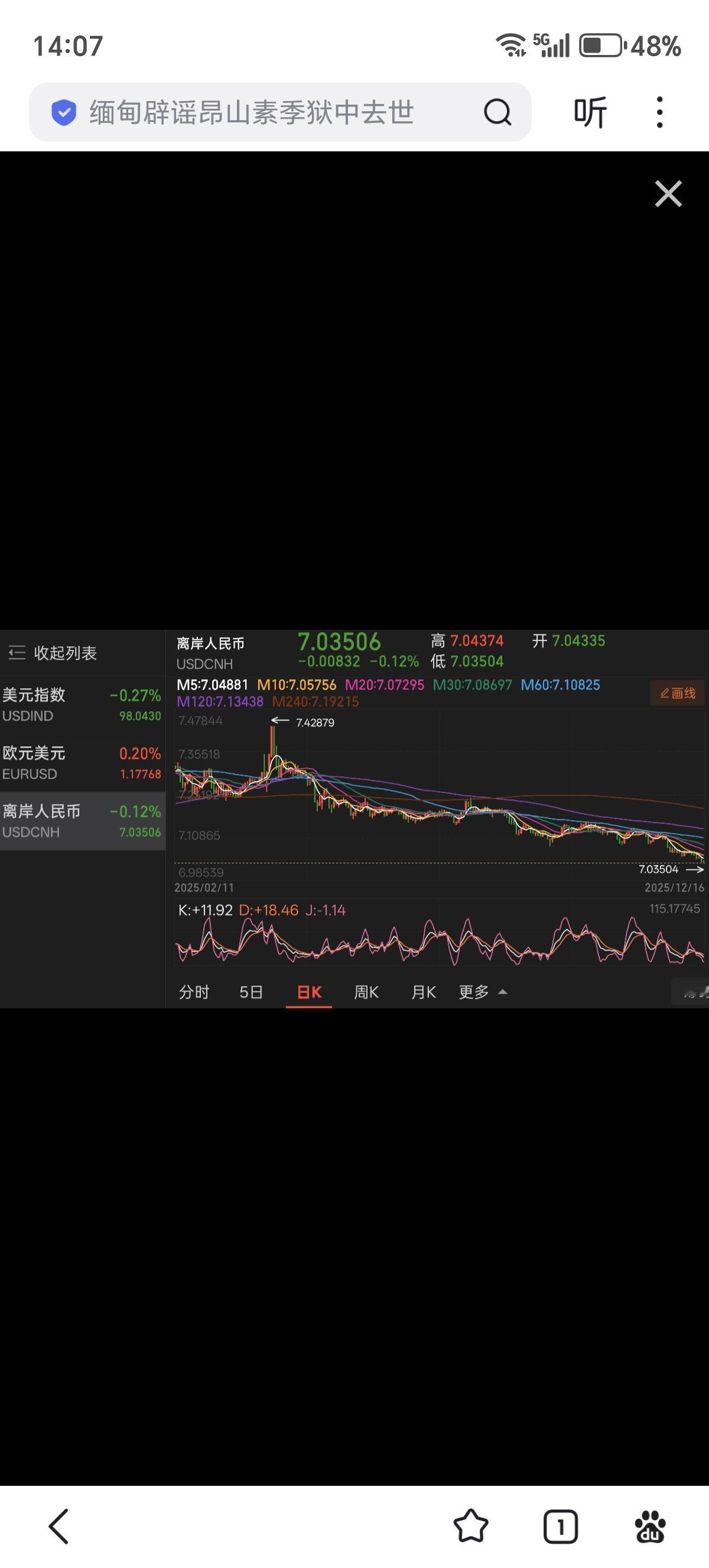 人民币正在悄悄却不可阻挡的升值 

U价RMB已经破7了。这个年代U就是黑市。无