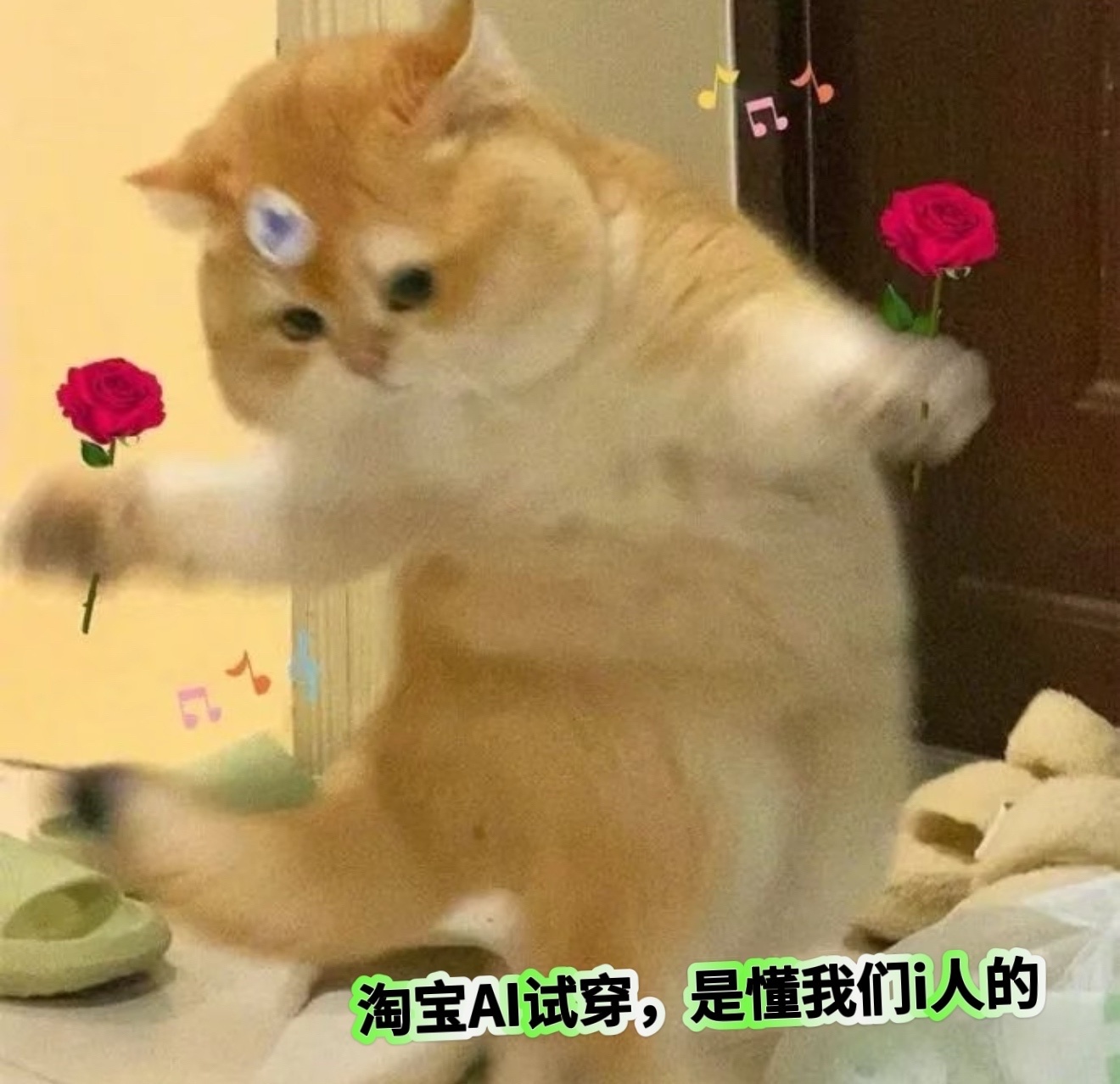 给淘宝AI试穿评个夯 程序员们，用这个以后一键女装以后就方便了，可以从初级直达专