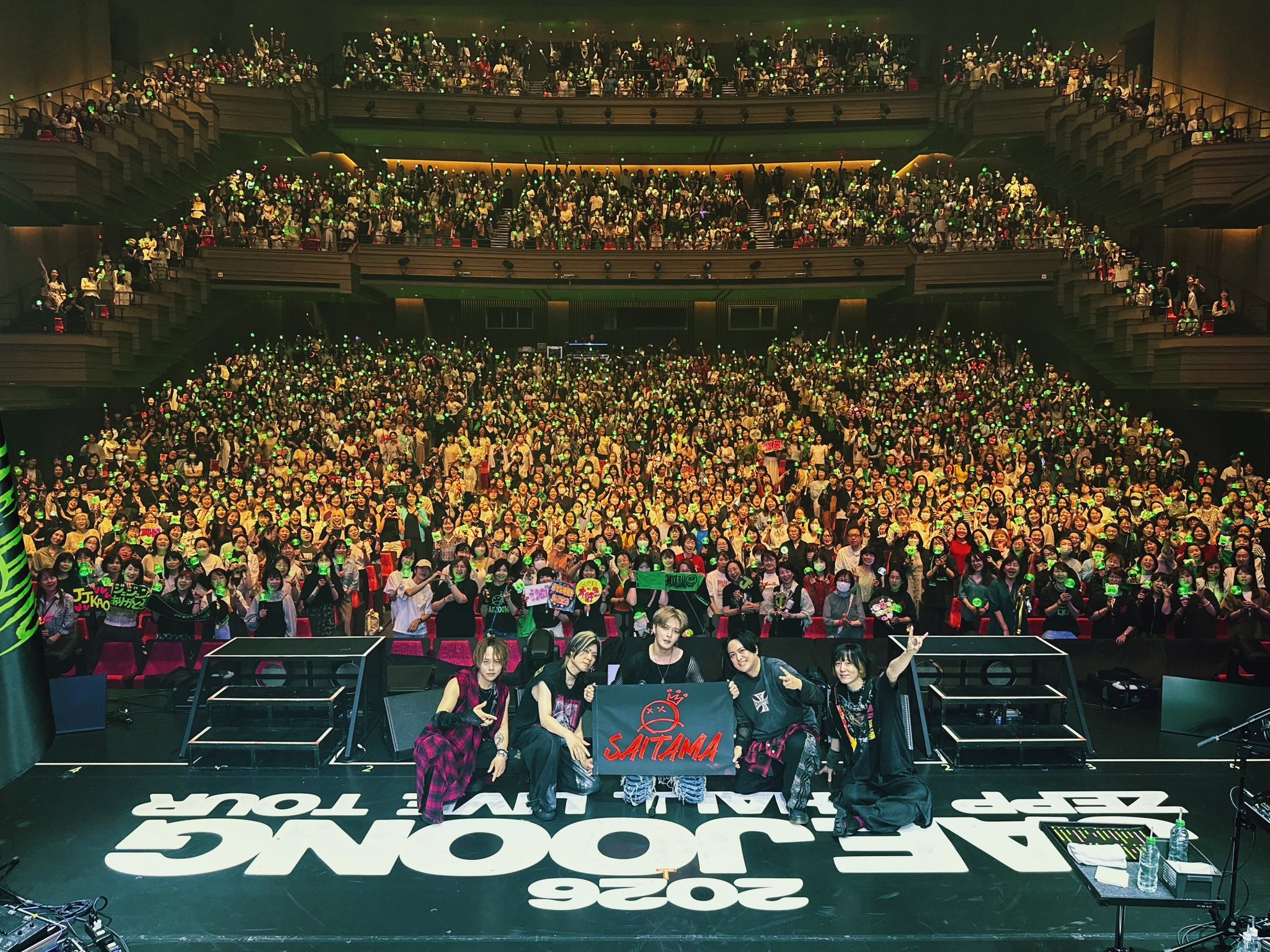 允在  bornfreeonekiss【埼玉辛苦了！虽说这是巡演正篇的第一天，但