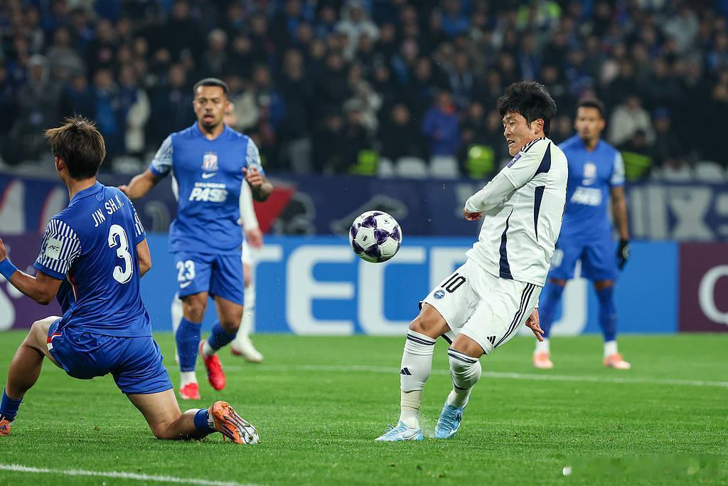 亚冠-金顺凯开场送点相马勇纪双响 申花0-2町田小组出局------北京时间2月