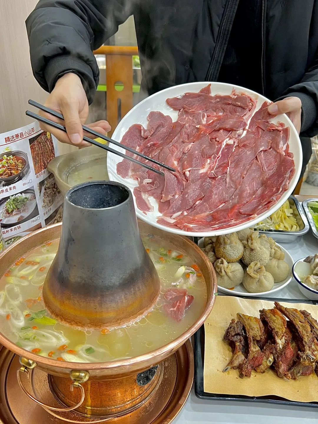 合肥的冬天急需热乎乎的羊肉汤暖暖！！