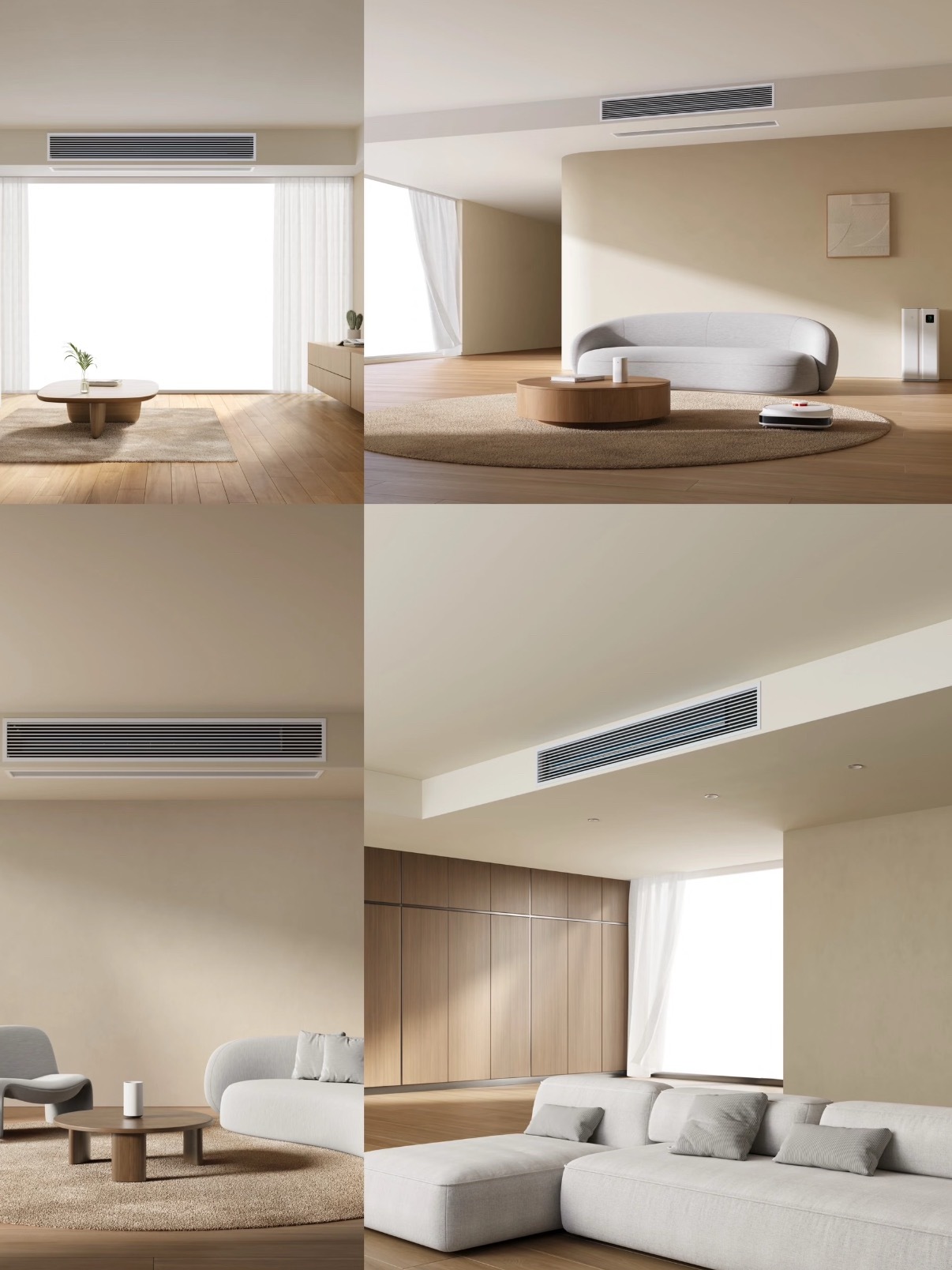 米家中央空调Pro双风轮双出风智能中央空调是得暖暖包裹我一整个冬天，回家就能被暖