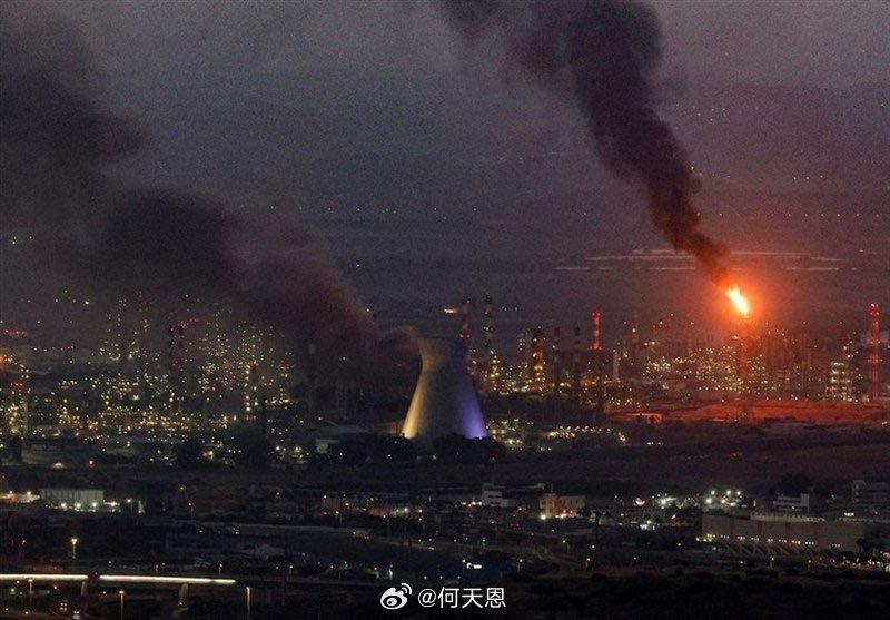 最新消息：据伊朗和黎巴嫩的塔辛尼通讯社报道称：由于以色列对伊朗电力设施的袭击事件