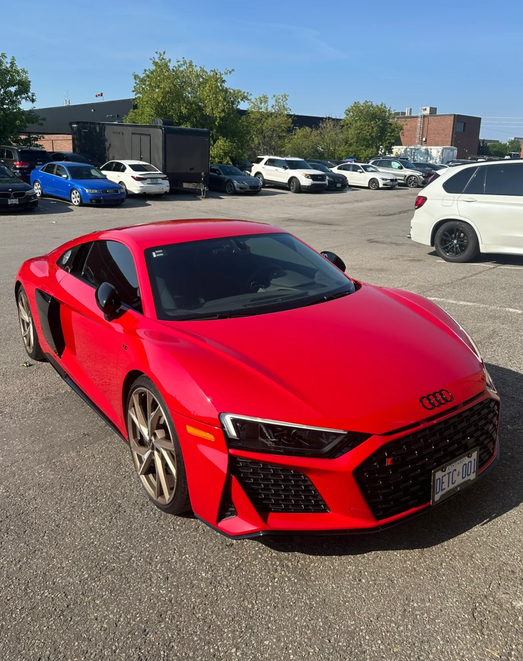 🇨🇦奥迪R8 V10阀门排气+ KW避震🔥