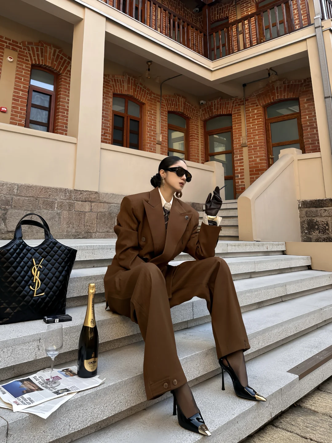 长得有攻击性是对我的褒奖