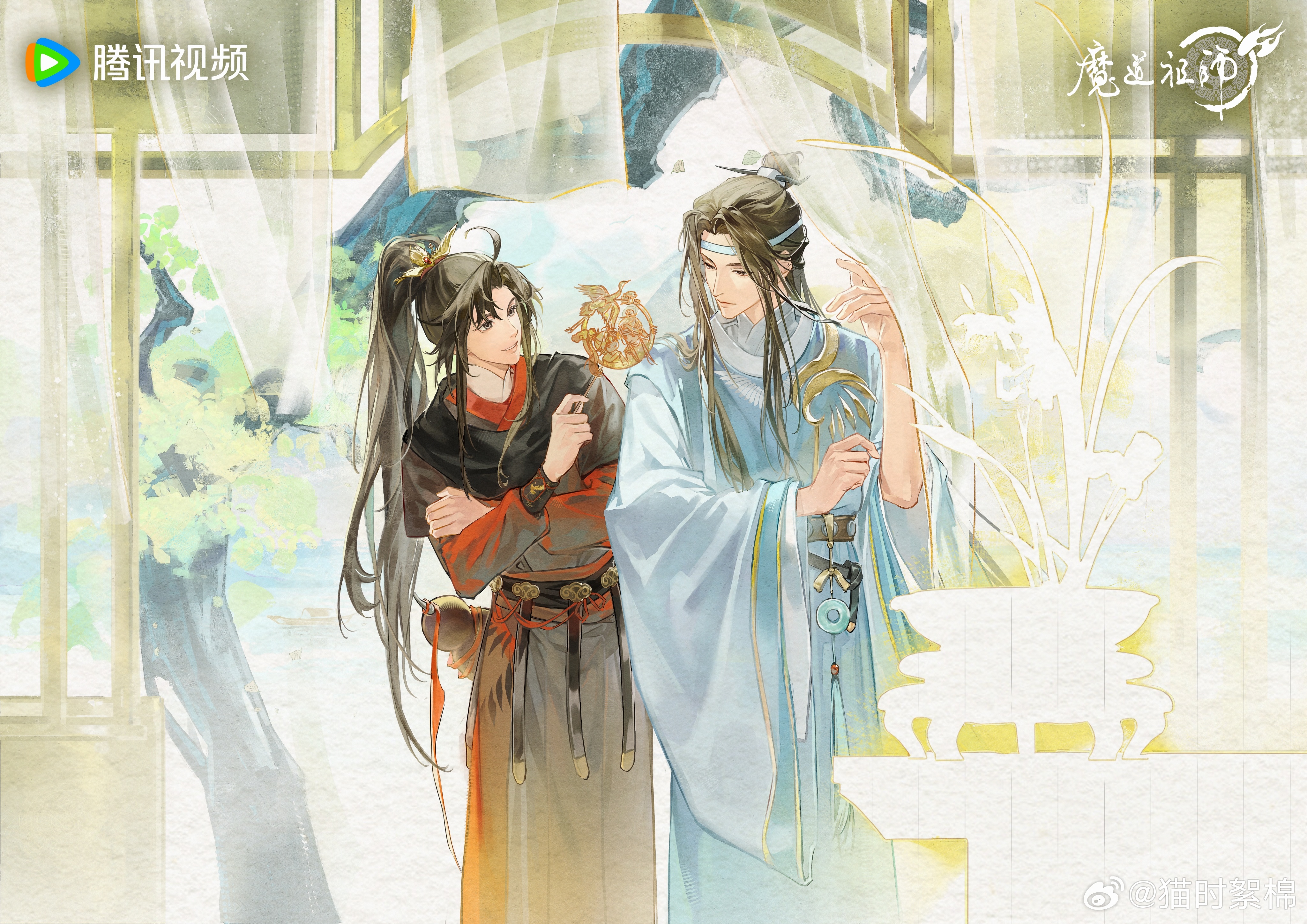 魔道祖师动画开播八周年魔道祖师动画八周年快乐一晃动画开播八年，那句“天子笑，分你